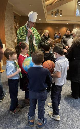 Catholic School Week - Holy Mass celebrated by Bishop Kevin Birmingham - January 29, 2023